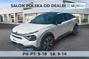e-C4 EV136 50kWh Shine SalonPL Niski Przebieg Od Ręki Zadbany