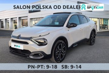 e-C4 X EV136 50kWh Shine SalonPL FVat Od Ręki Niski Przebieg