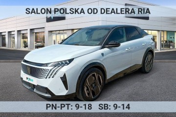 e-3008 73kWh GT SalonPL Bogata Wersja do 525KM FVat Niski Przebieg