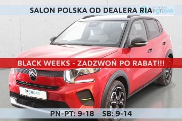 e-C3 Wersja Max 2024 Od RiA Nowy Bez Przebiegu