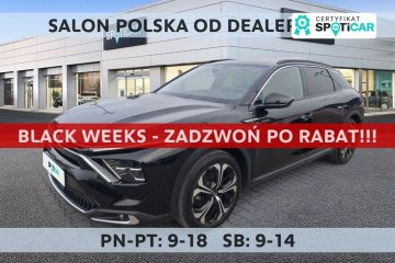 C5 X 1.6 PHEV 225 Shine Pack EAT8 SalonPL FVat Bogata Wersja Od Ręki
